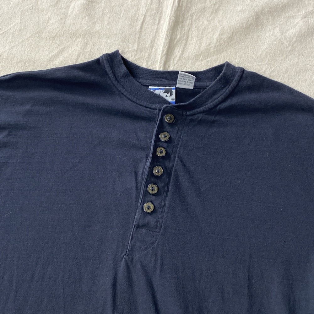 Vintage Todays News Blank T-Shirt Men's Medium 6 Button
